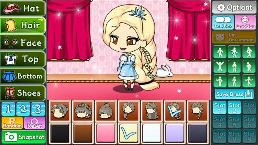 IcePrincess PrettyGirl dressup | Indus Appstore | Screenshot