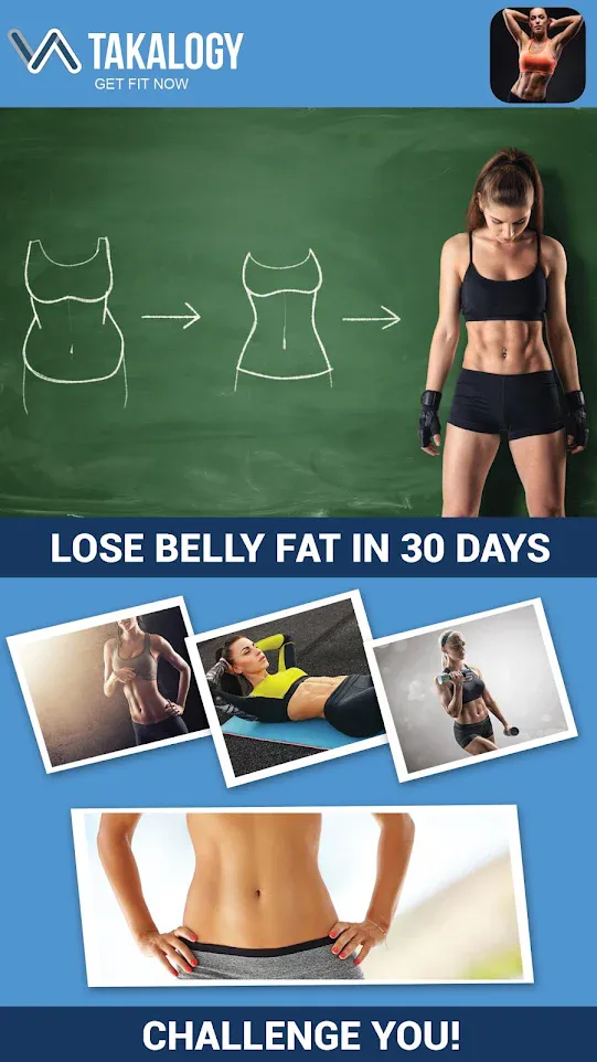 Lose Belly Fat in 30 Days | Indus Appstore | Screenshot