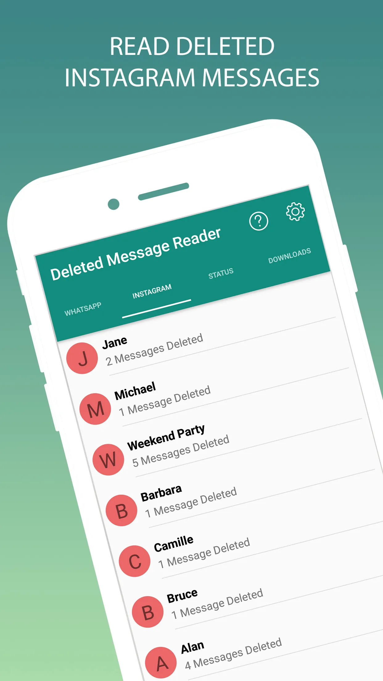 Deleted Message Reader | Indus Appstore | Screenshot