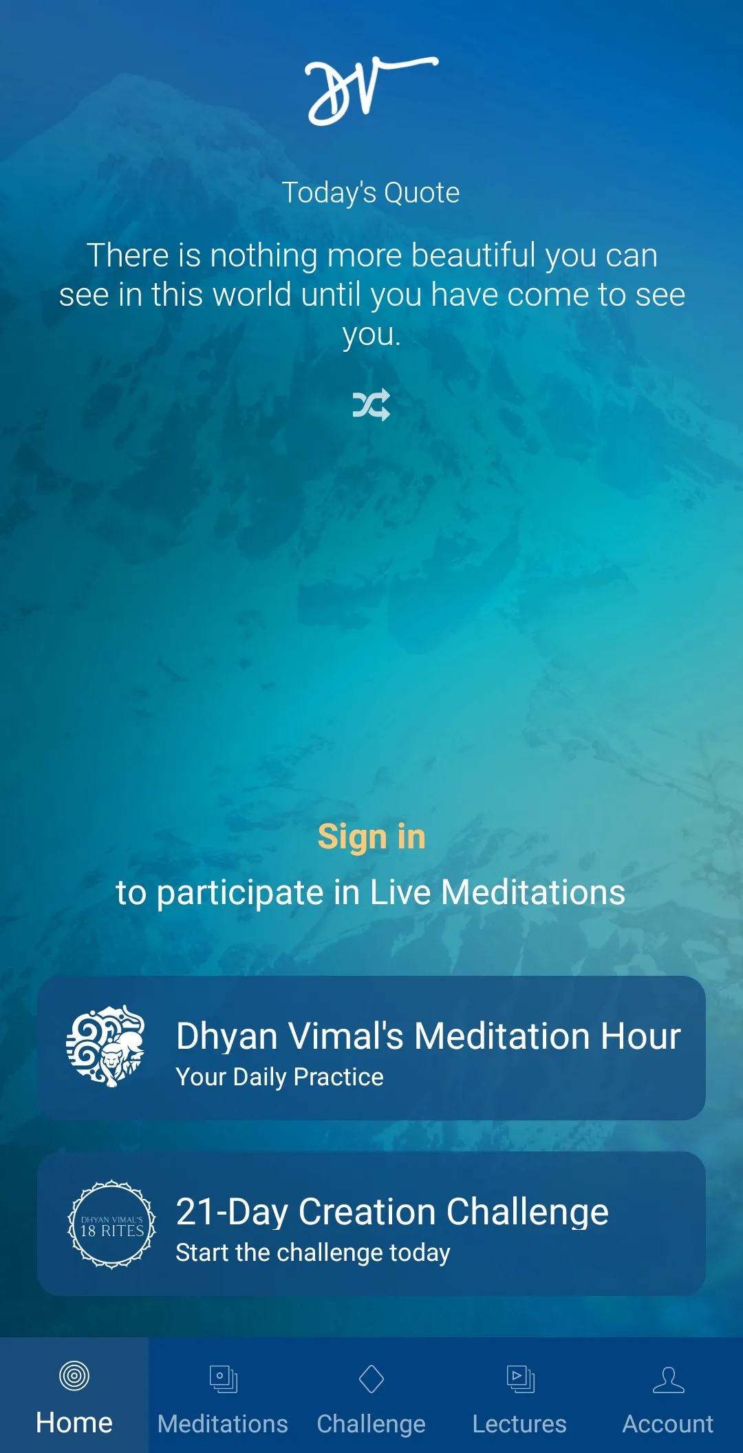 Dhyan Vimal's Enlightenment | Indus Appstore | Screenshot