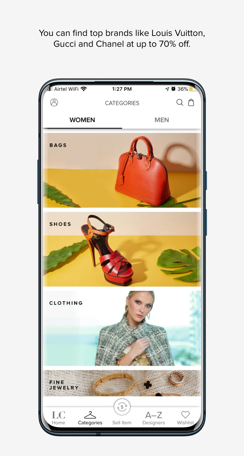 The Luxury Closet - Buy & Sell | Indus Appstore | Screenshot