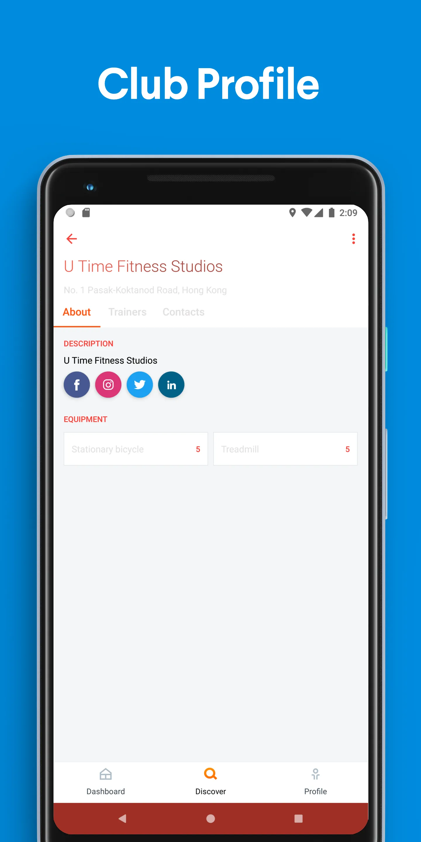 U Time Fitness Hong Kong | Indus Appstore | Screenshot