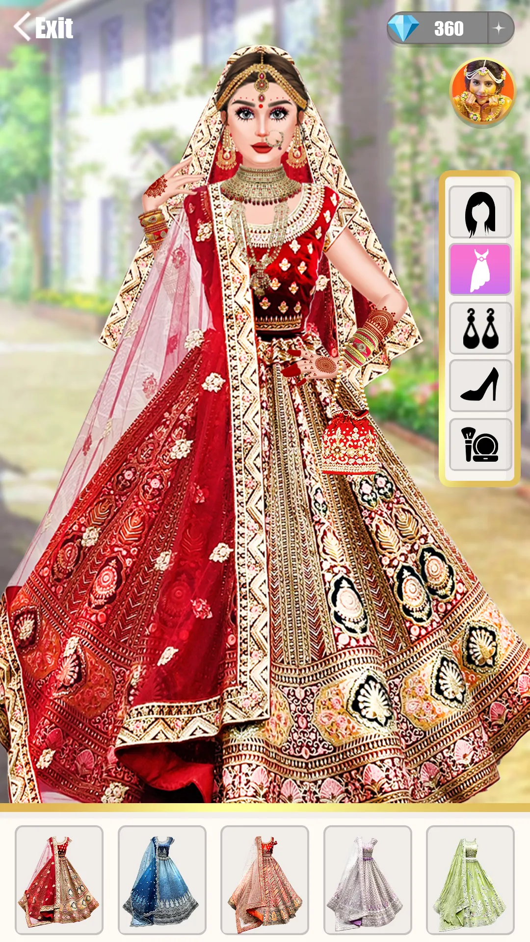 Bridal Dress up Wedding Games | Indus Appstore | Screenshot