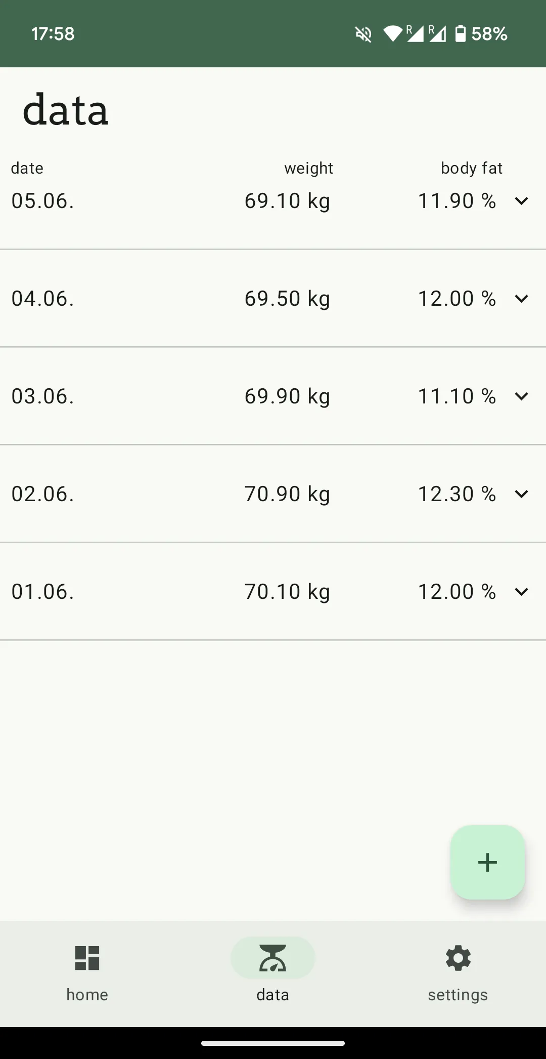 Mi Smart Scale 2 Companion | Indus Appstore | Screenshot