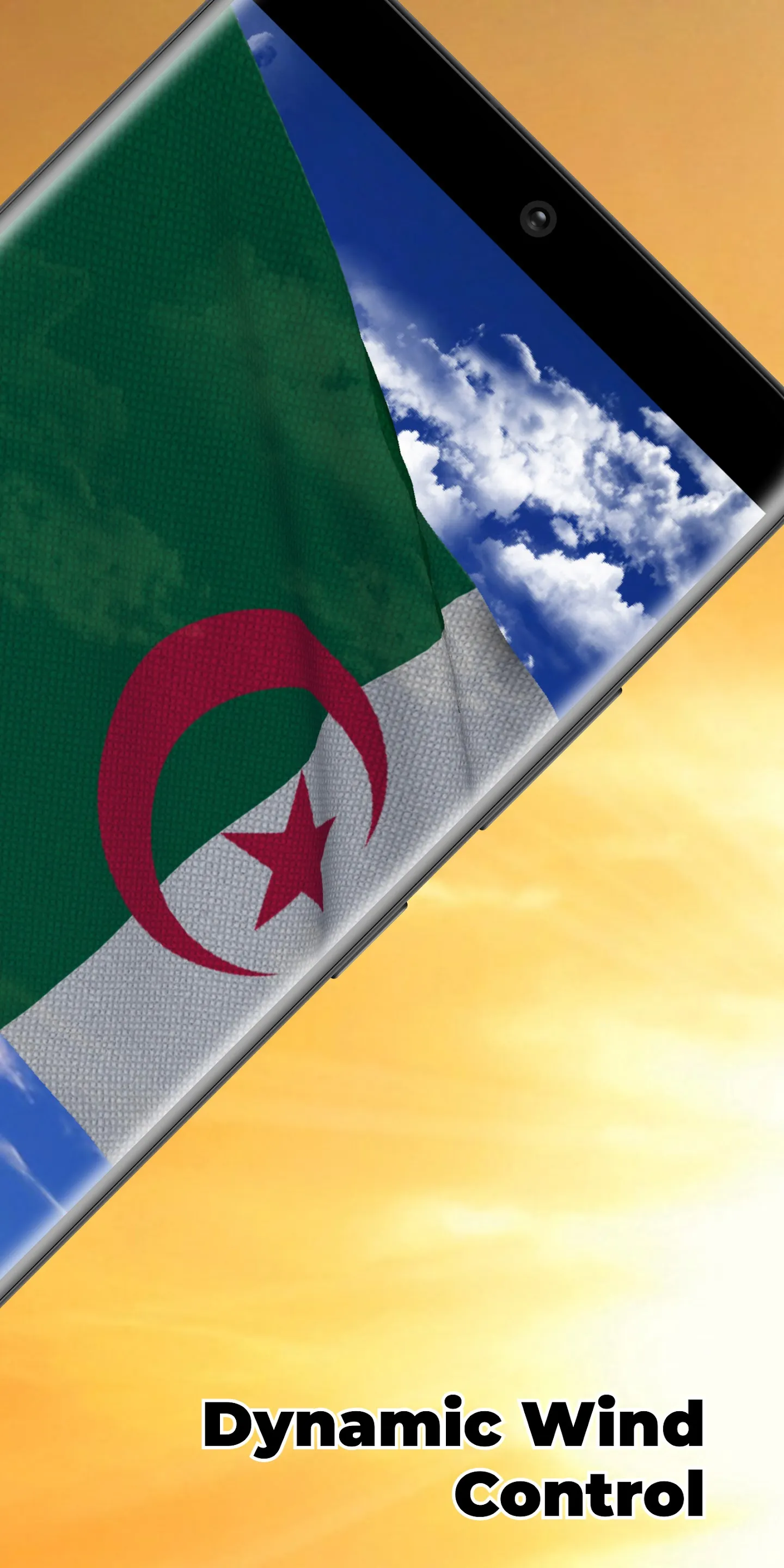 Algeria Flag Live Wallpaper | Indus Appstore | Screenshot