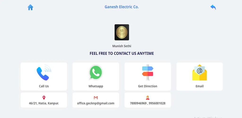 Ganesh Electric Co. | Indus Appstore | Screenshot