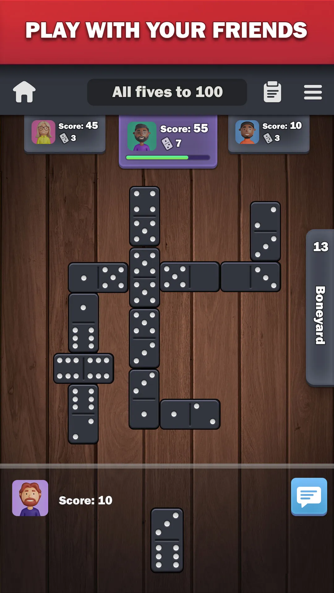 Dominoes online - play Domino! | Indus Appstore | Screenshot