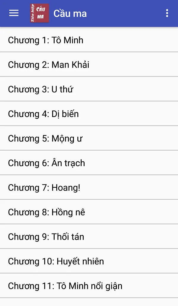 Cau ma - Truyen tien hiep hay | Indus Appstore | Screenshot