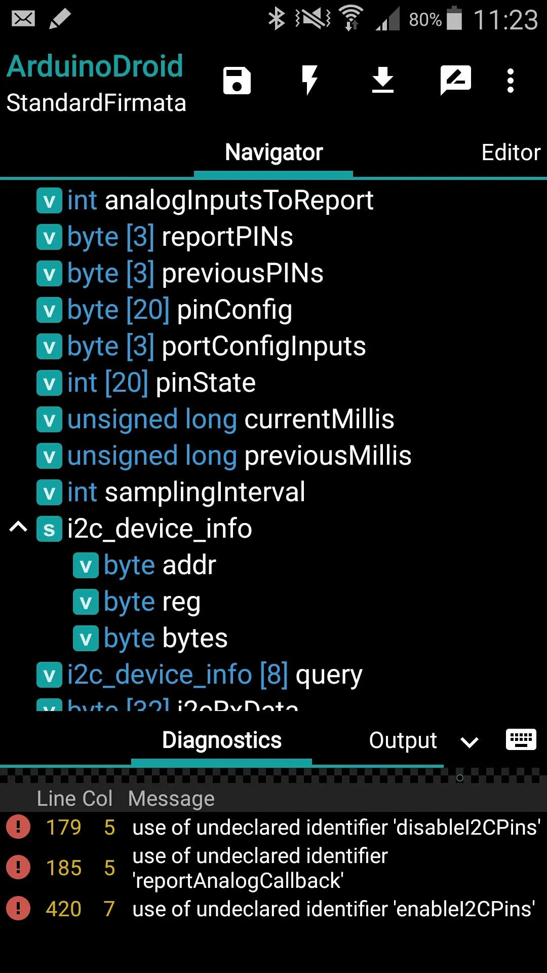 ArduinoDroid - Arduino/ESP8266 | Indus Appstore | Screenshot