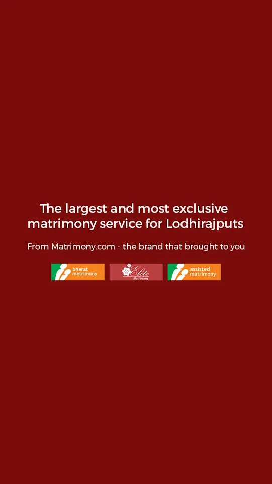 Lodhirajput Matrimony App | Indus Appstore | Screenshot