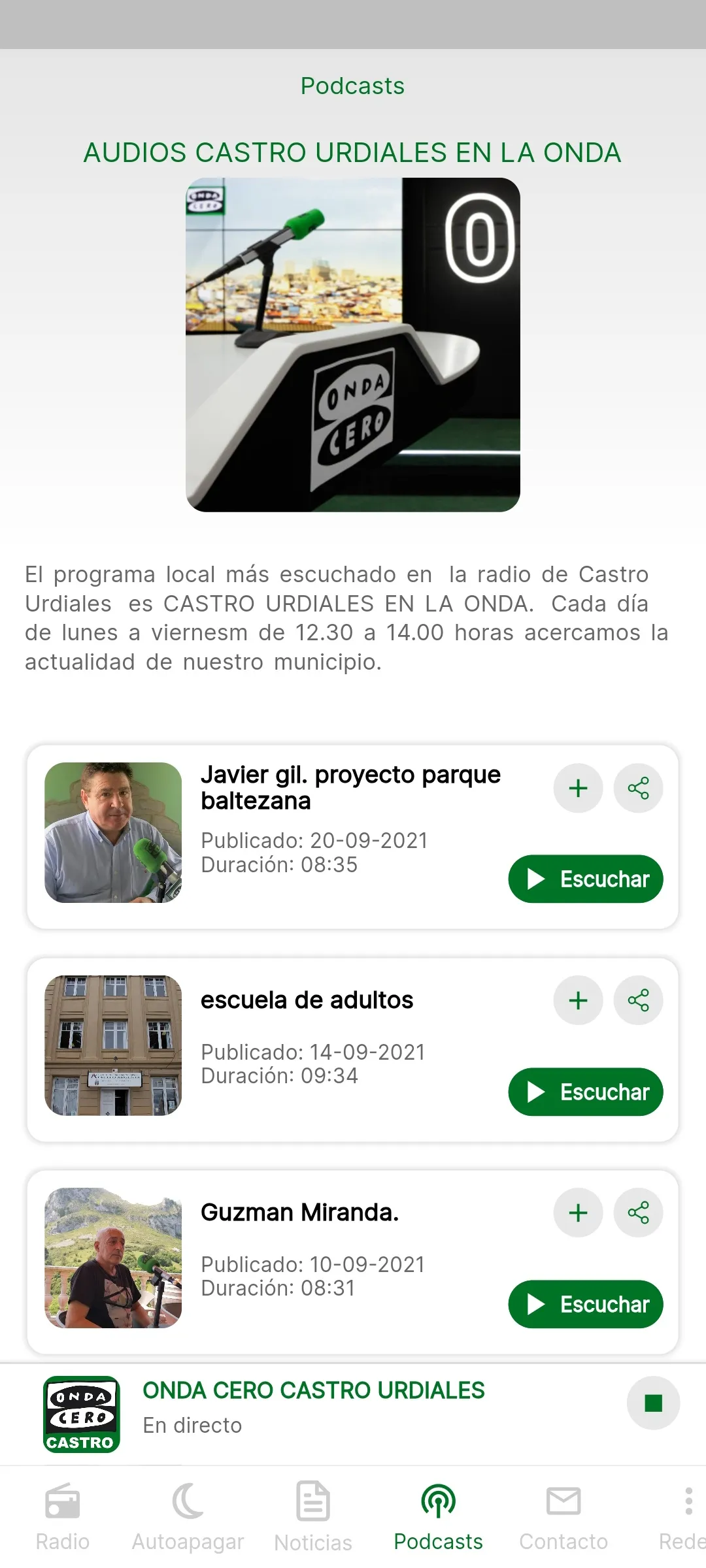 ONDA CERO CASTRO URDIALES | Indus Appstore | Screenshot