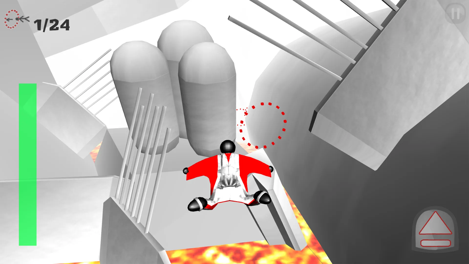 Stickman 3D Wingsuit | Indus Appstore | Screenshot