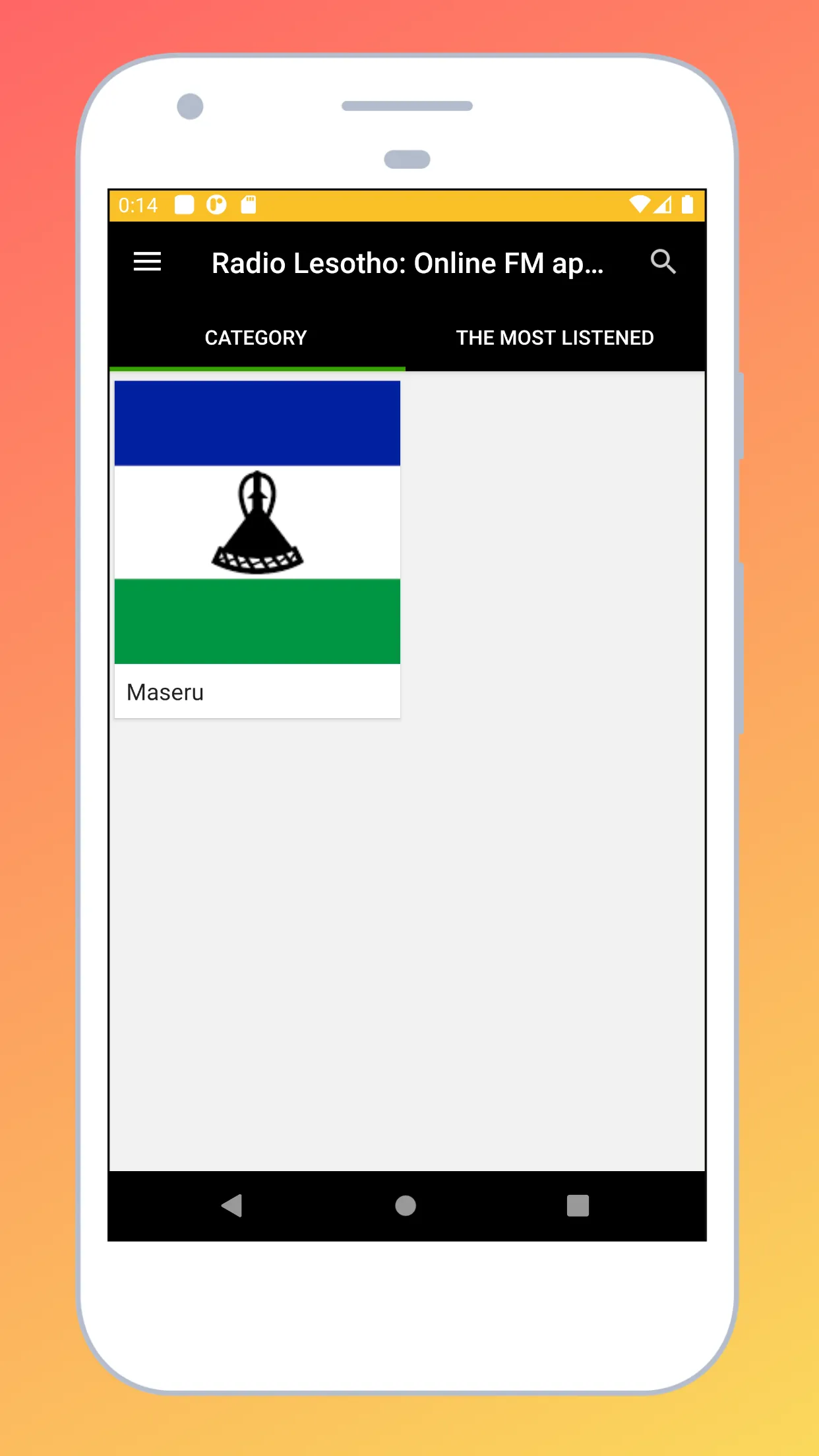 Radio Lesotho FM: Radio Online | Indus Appstore | Screenshot