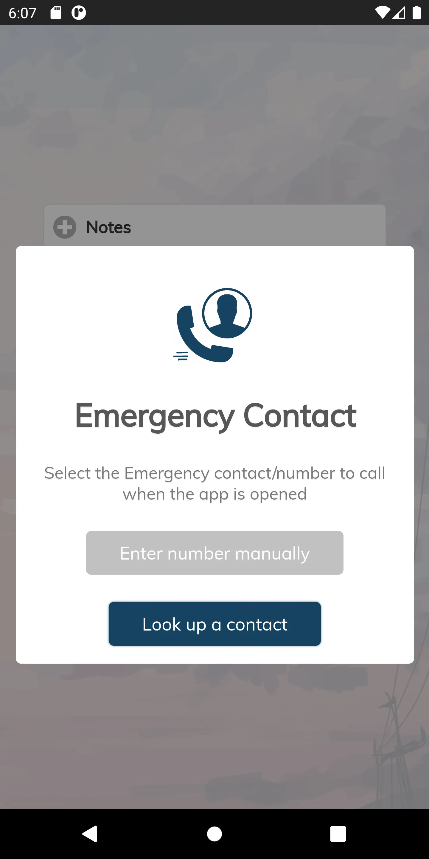 Lock Screen Emergency Contact | Indus Appstore | Screenshot