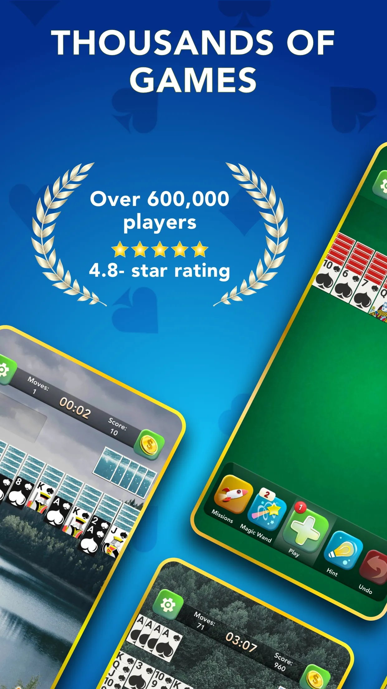 Spider Solitaire Classic Game | Indus Appstore | Screenshot