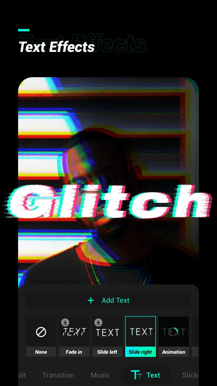 Glitch Video Effect | Indus Appstore | Screenshot