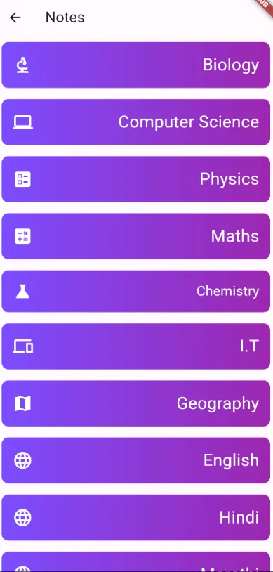 12th Science Notes | Indus Appstore | Screenshot