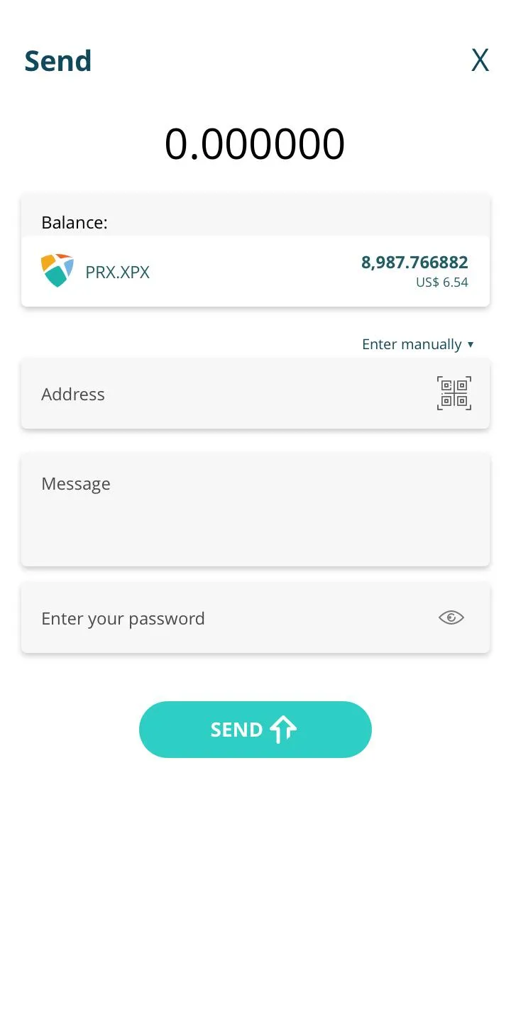 ProximaX Sirius Wallet | Indus Appstore | Screenshot