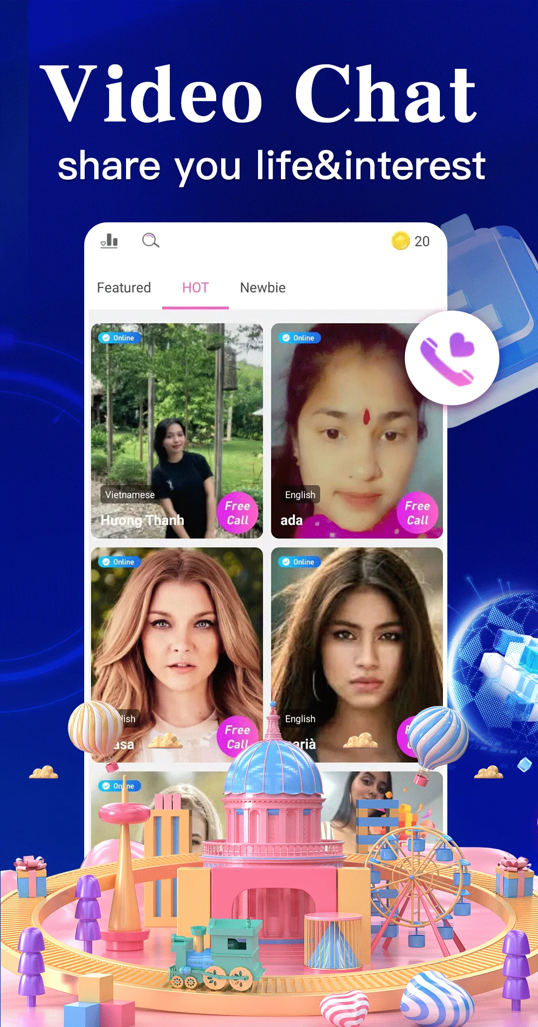 FU Live-Live video , AI chat | Indus Appstore | Screenshot