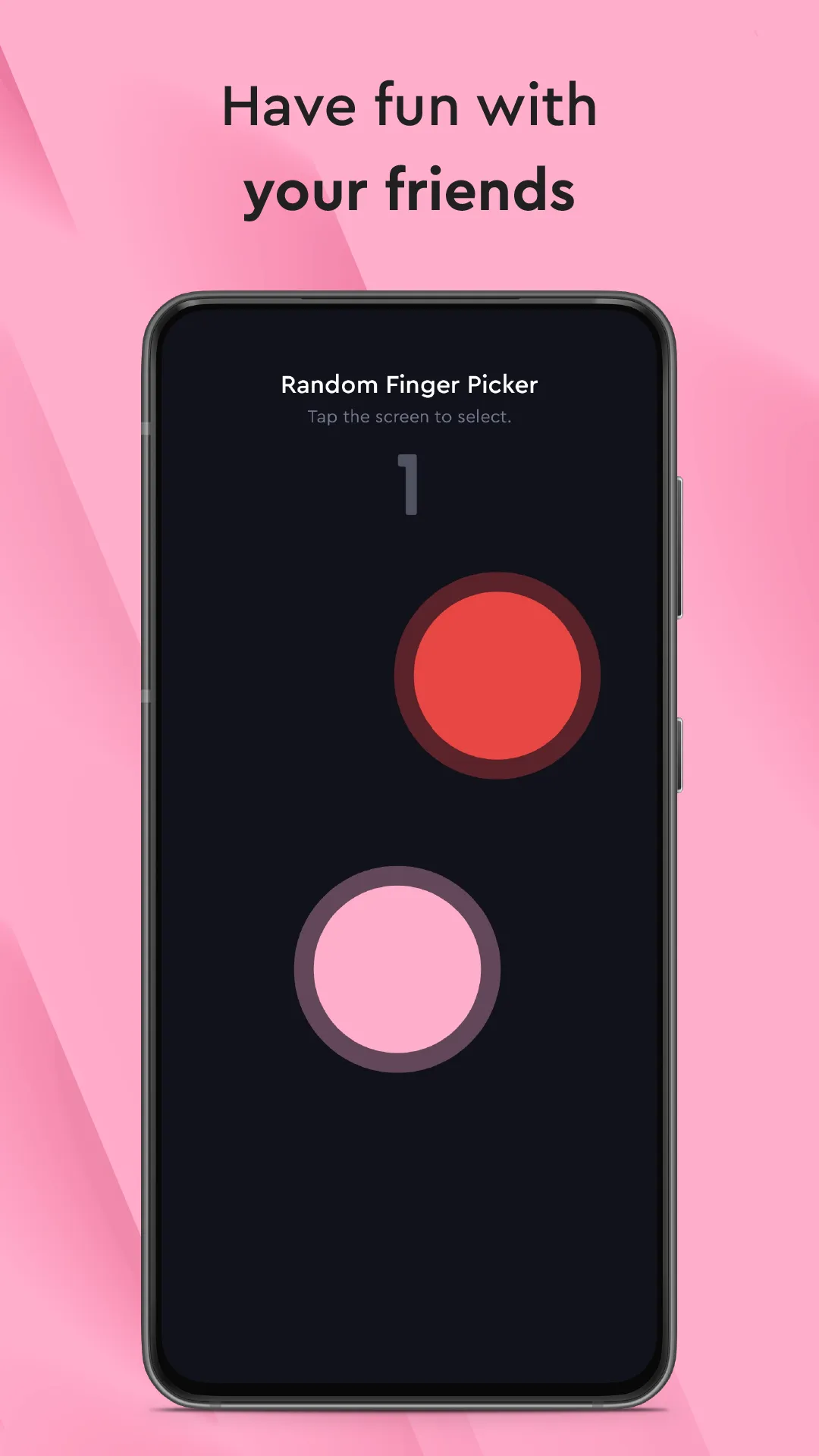 Random Finger Picker Game | Indus Appstore | Screenshot