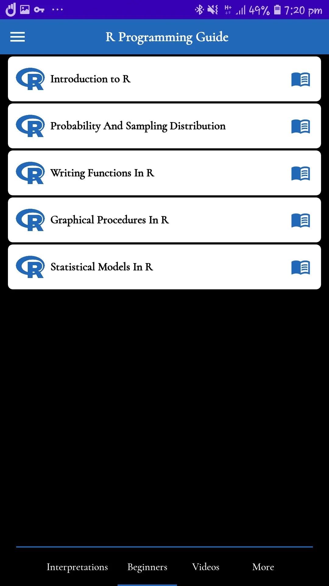 R Programming Guide | Indus Appstore | Screenshot