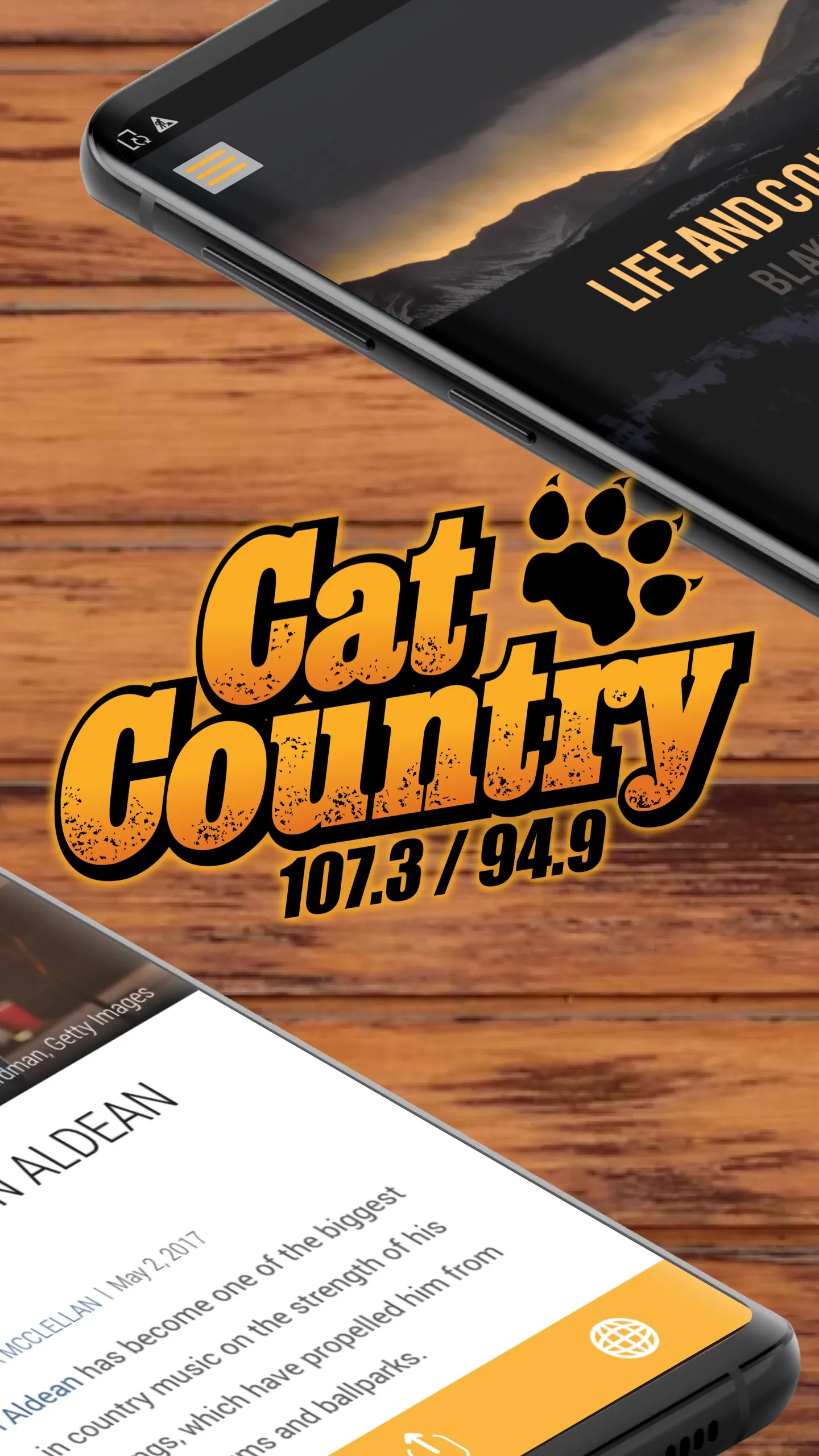 Cat Country 107.3 and 94.9 | Indus Appstore | Screenshot