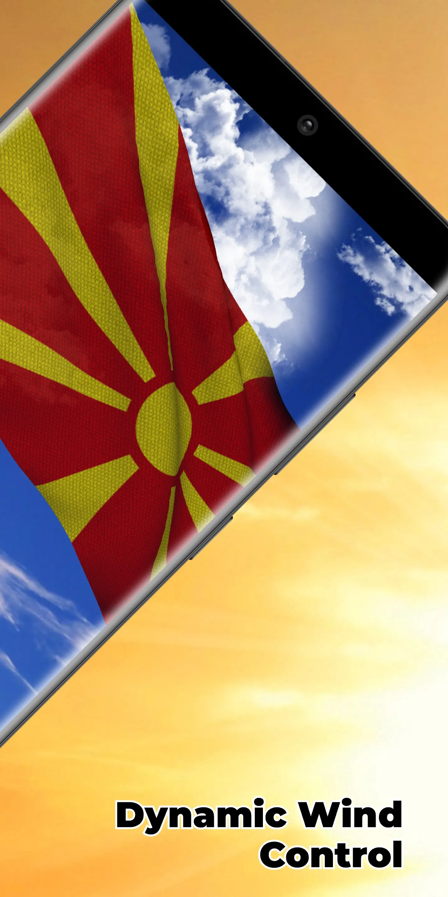 Macedonia Flag Live Wallpaper | Indus Appstore | Screenshot