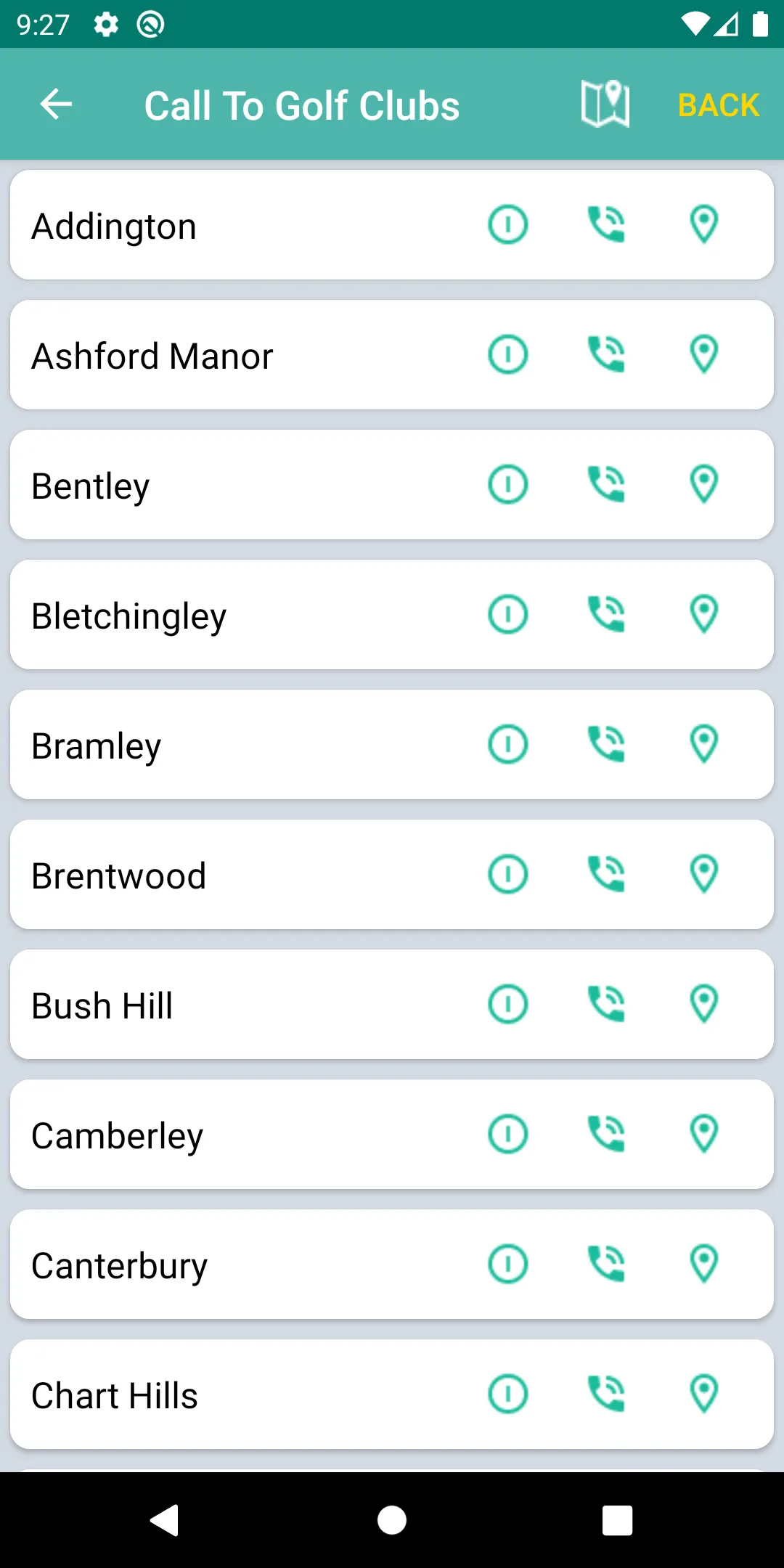 Surrey Golfers | Indus Appstore | Screenshot