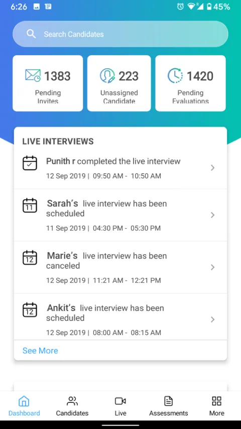 Talview Recruit | Indus Appstore | Screenshot