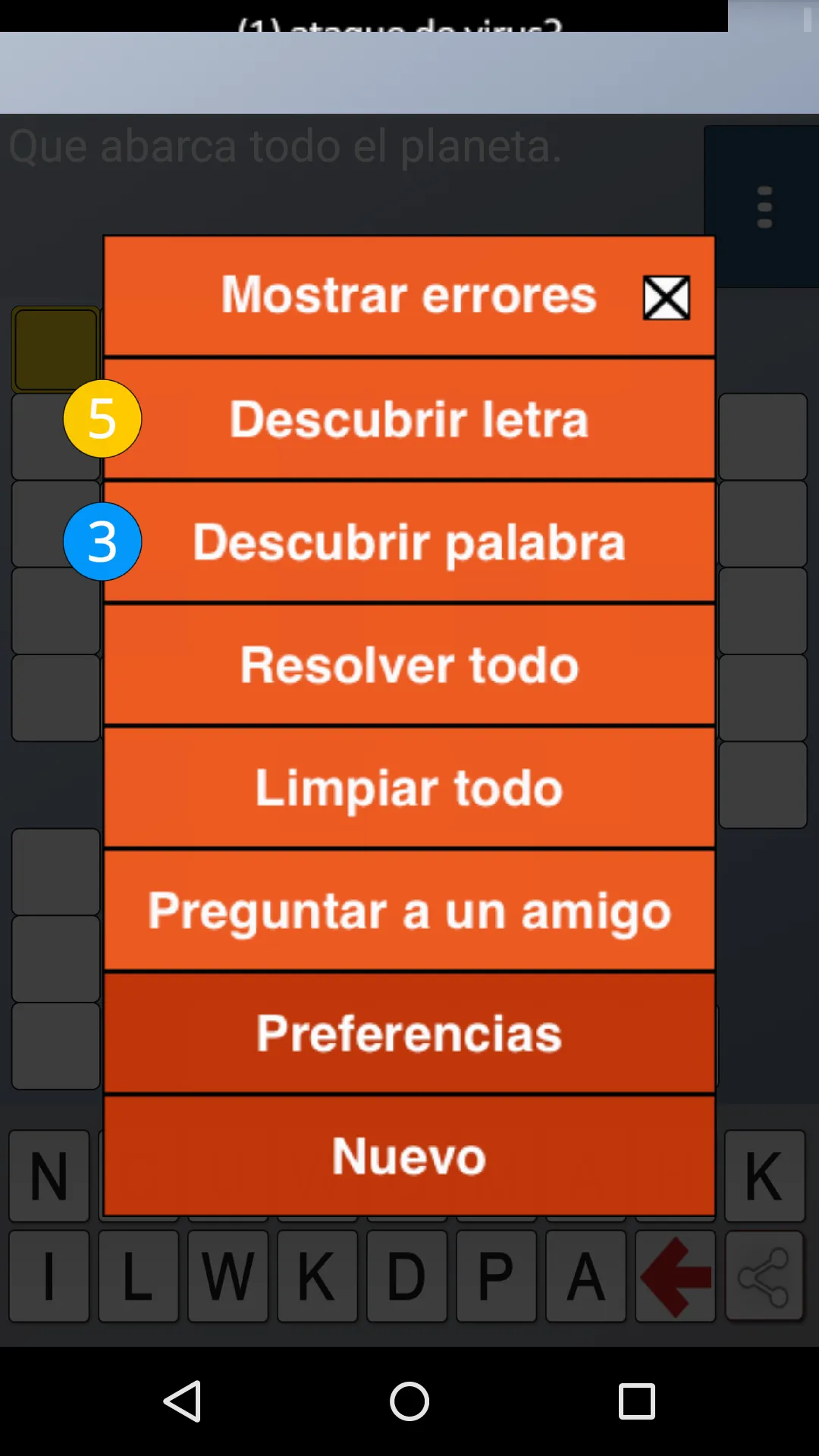 CrossWords Spanish | Indus Appstore | Screenshot