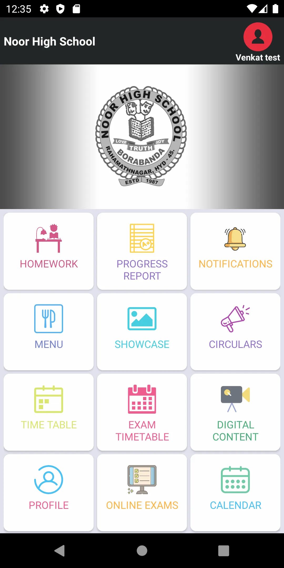 Noor High School Parent App | Indus Appstore | Screenshot