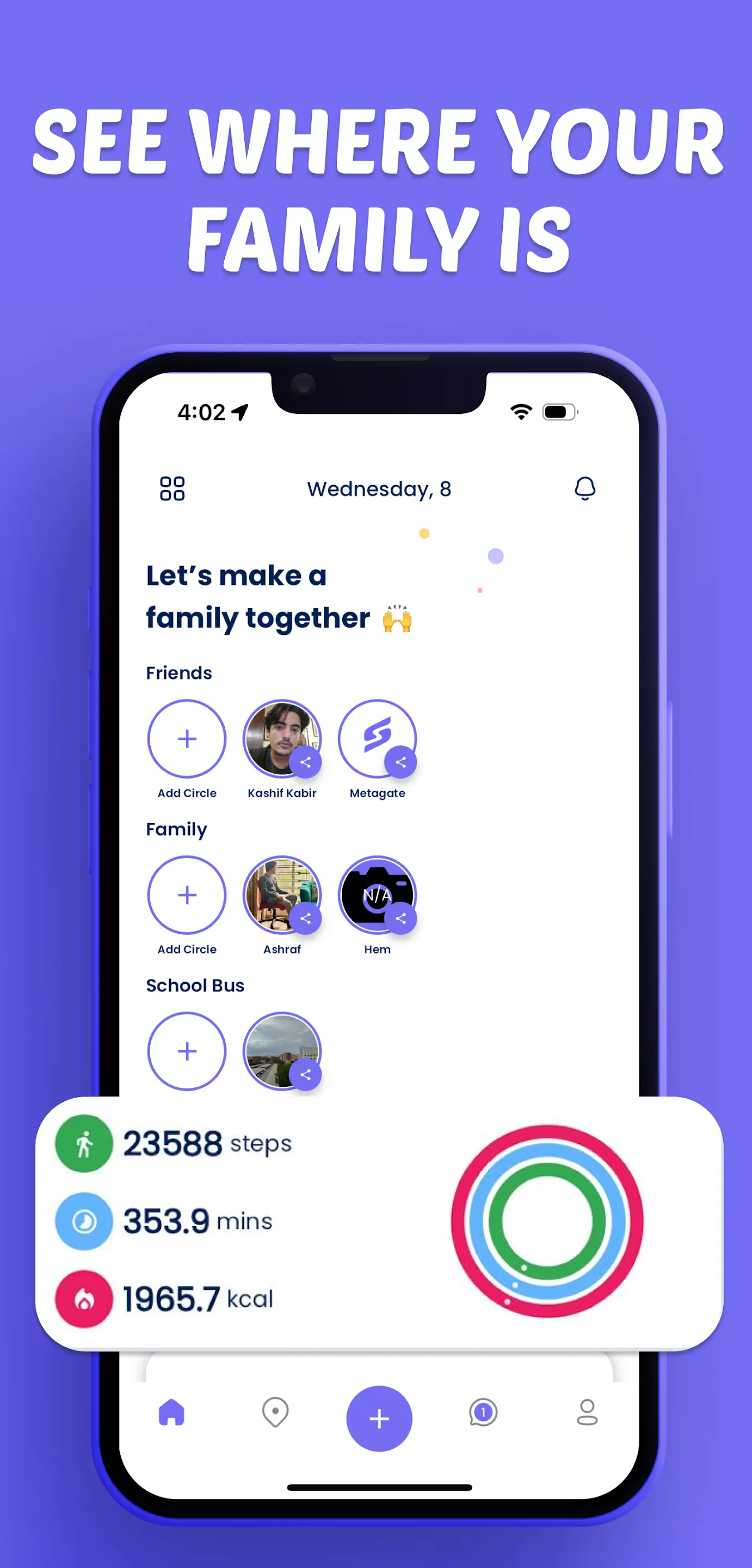 Friends & Family Tracker App | Indus Appstore | Screenshot