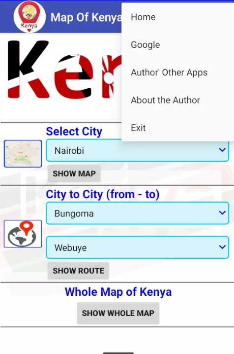 Map Of Kenya Offline | Indus Appstore | Screenshot