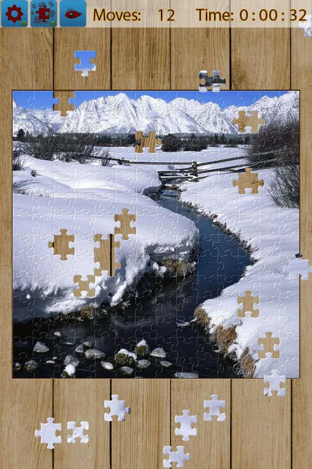 Snow Landscape Jigsaw Puzzles | Indus Appstore | Screenshot