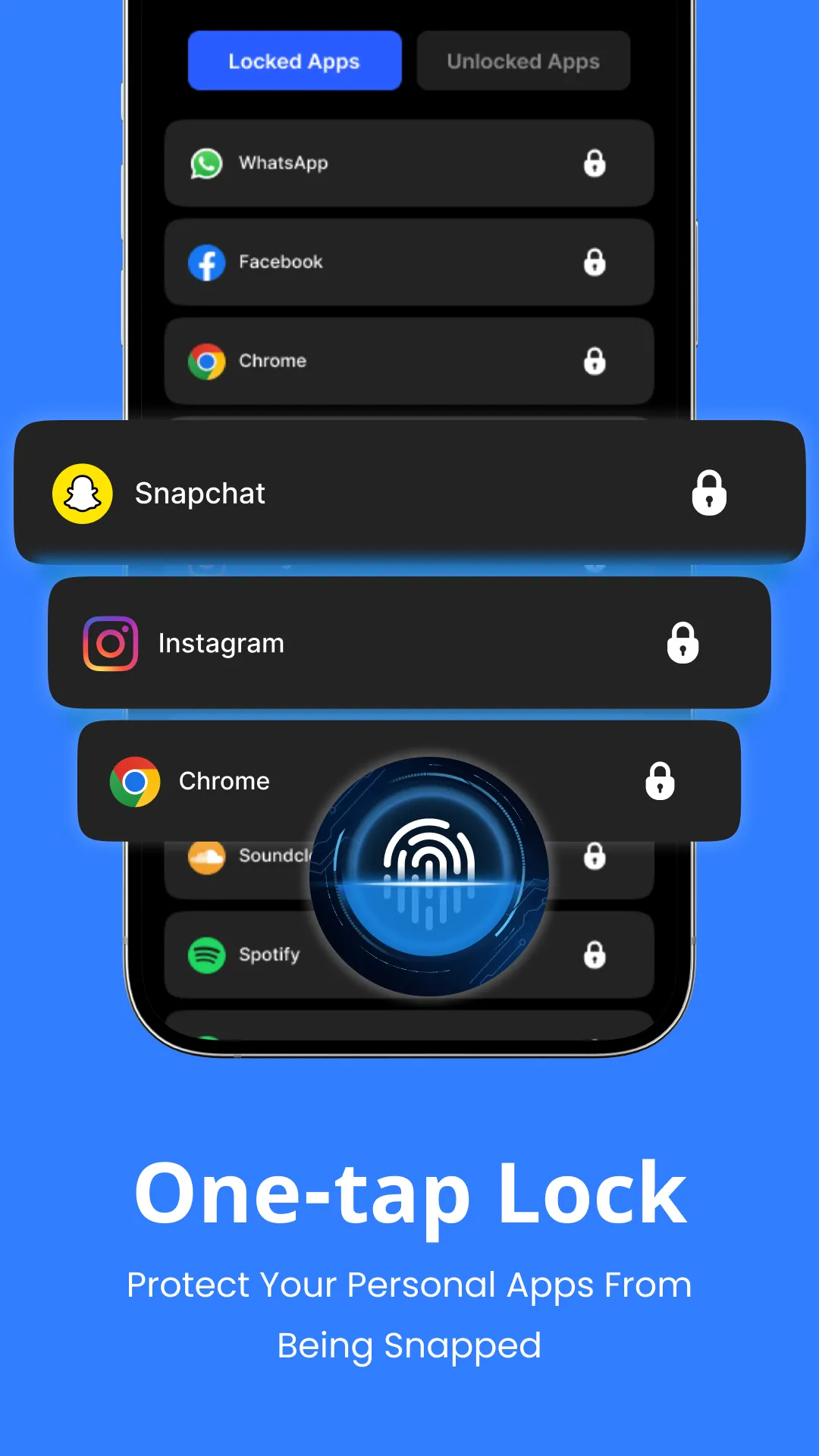 Finger Lock-  App Hider, Vault | Indus Appstore | Screenshot