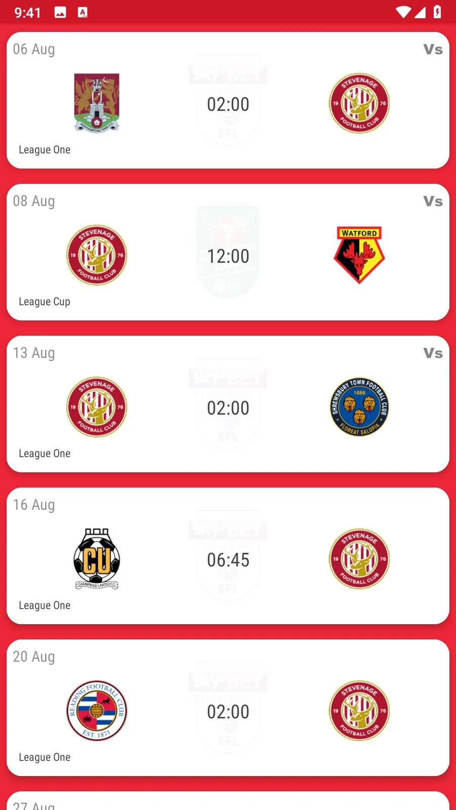 Stevenage FC Fan App | Indus Appstore | Screenshot