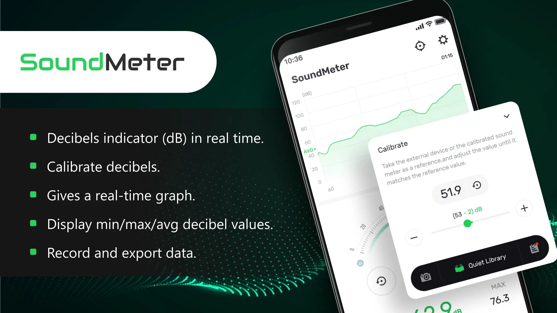 dB Sound Meter: Decibel Camera | Indus Appstore | Screenshot