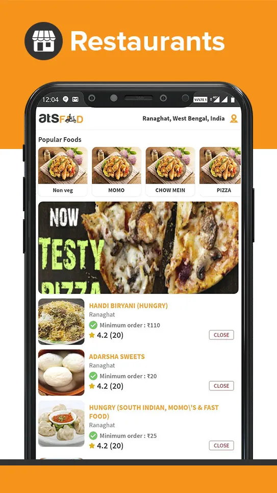 ATS Food - Local Food Delivery | Indus Appstore | Screenshot