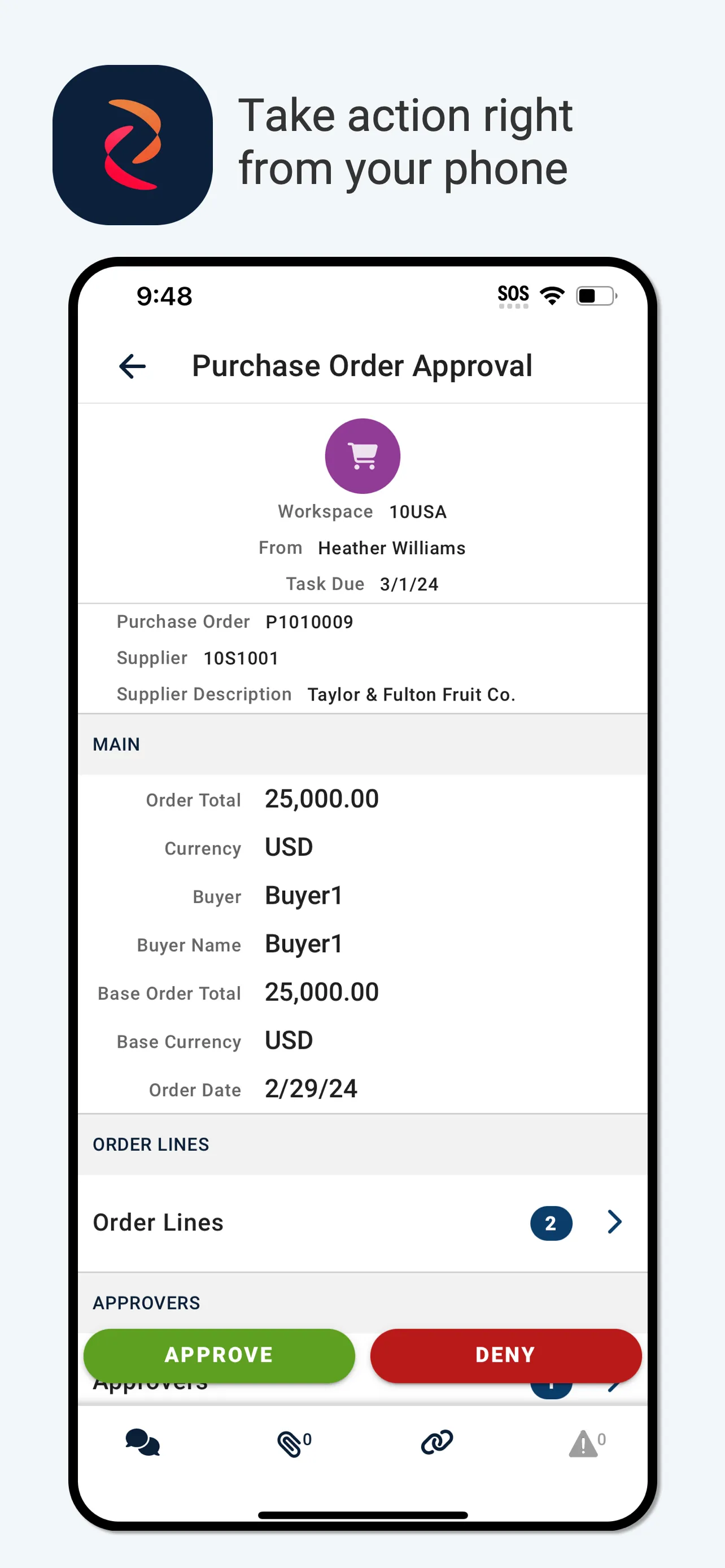 QAD Adaptive ERP | Indus Appstore | Screenshot