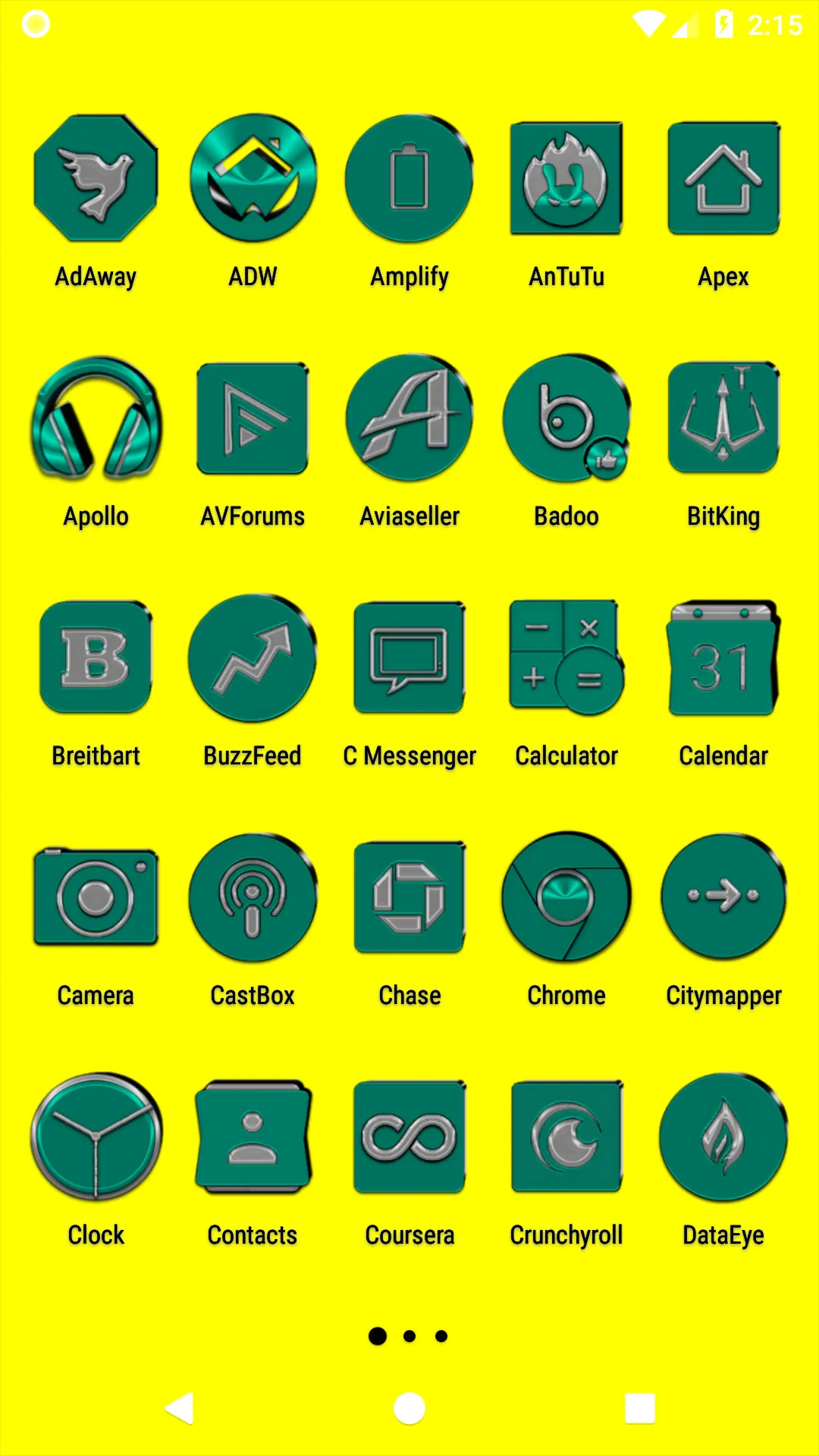 Teal Icon Pack | Indus Appstore | Screenshot