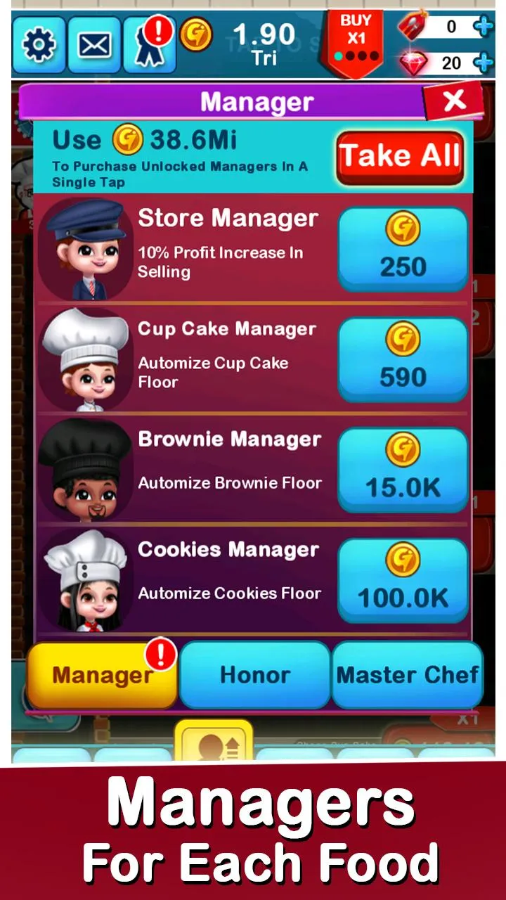 Idle Food Factory Game | Indus Appstore | Screenshot