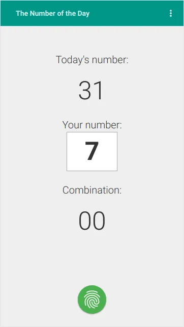 The Number of the Day | Indus Appstore | Screenshot