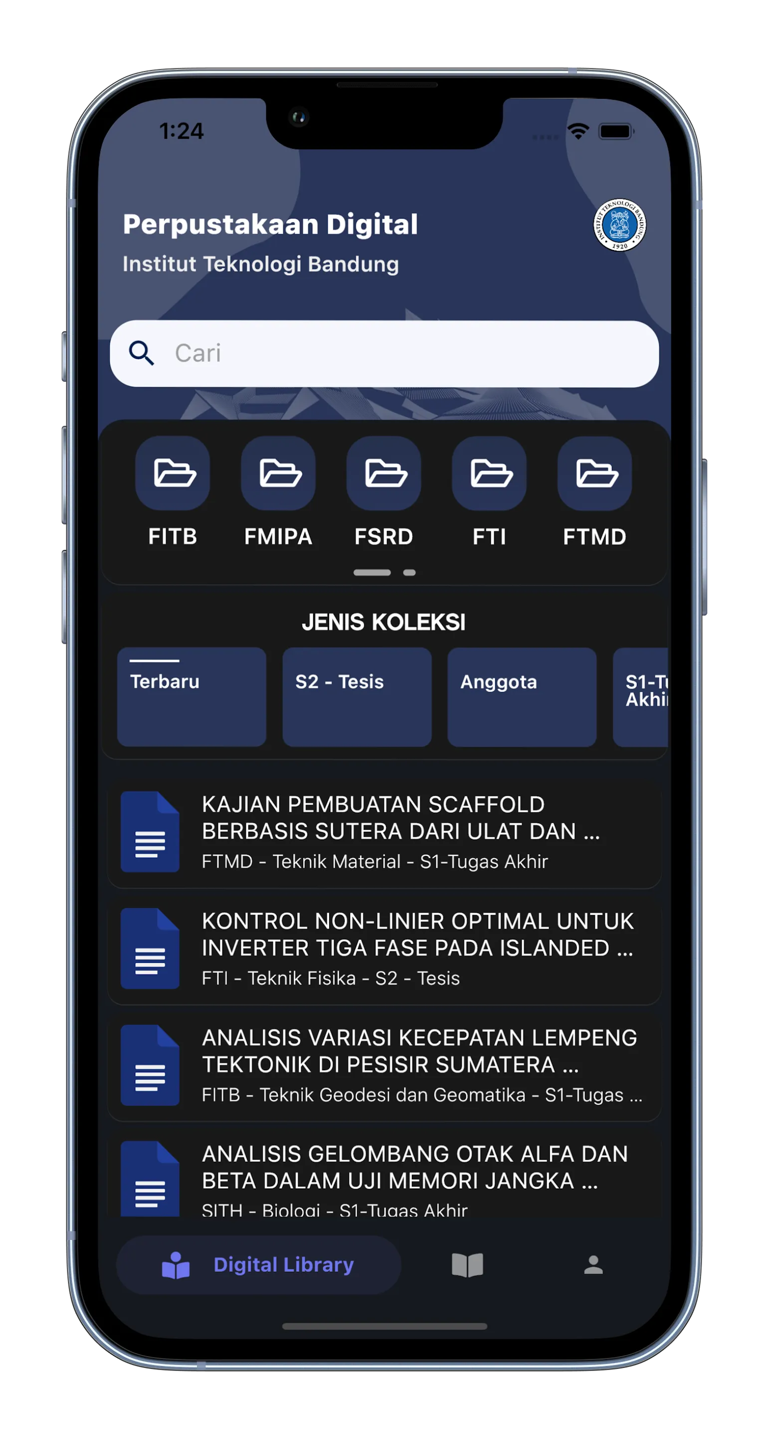 ITB Library | Indus Appstore | Screenshot