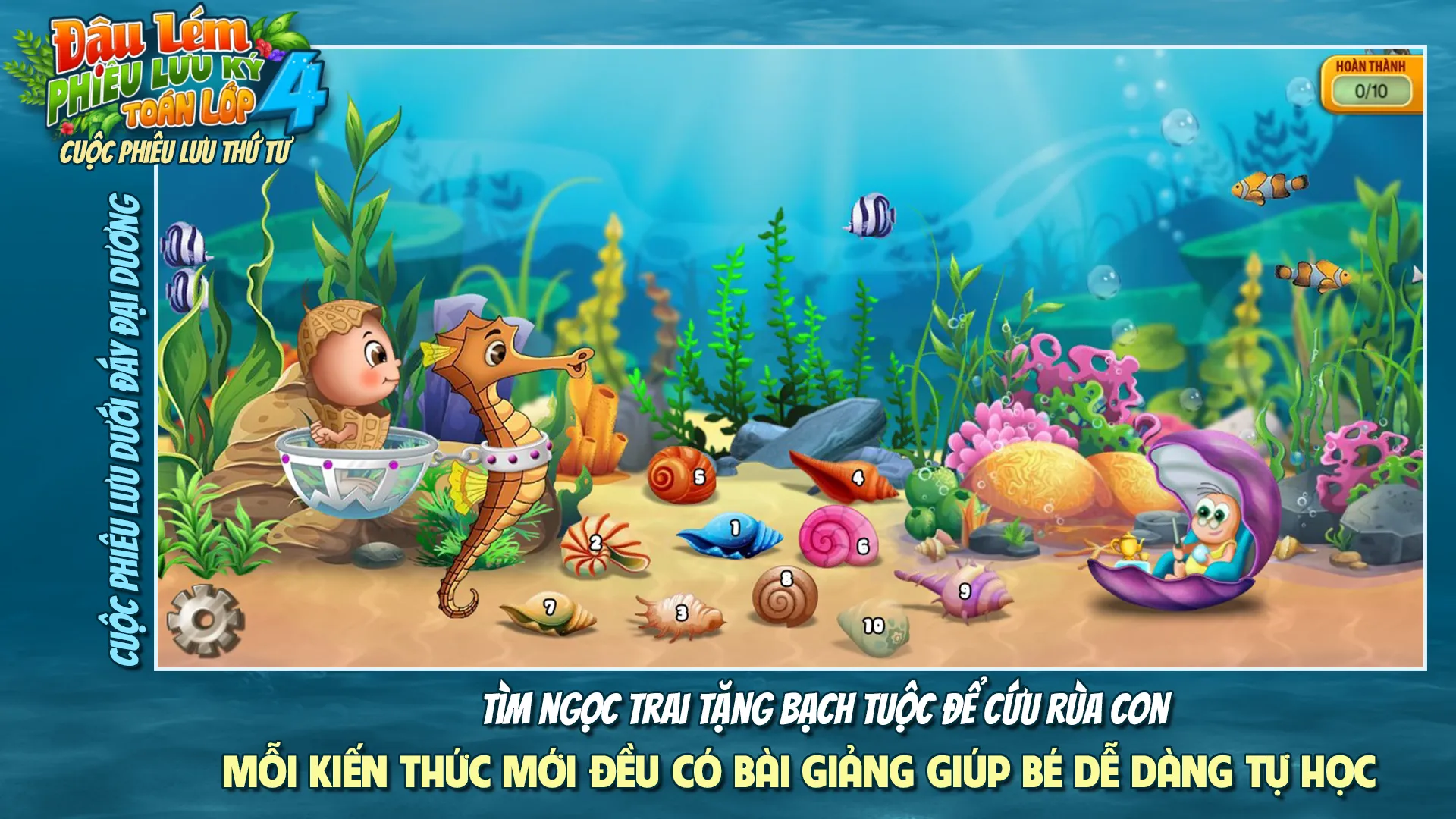 Đậu Lém  - Toán 4 | Indus Appstore | Screenshot