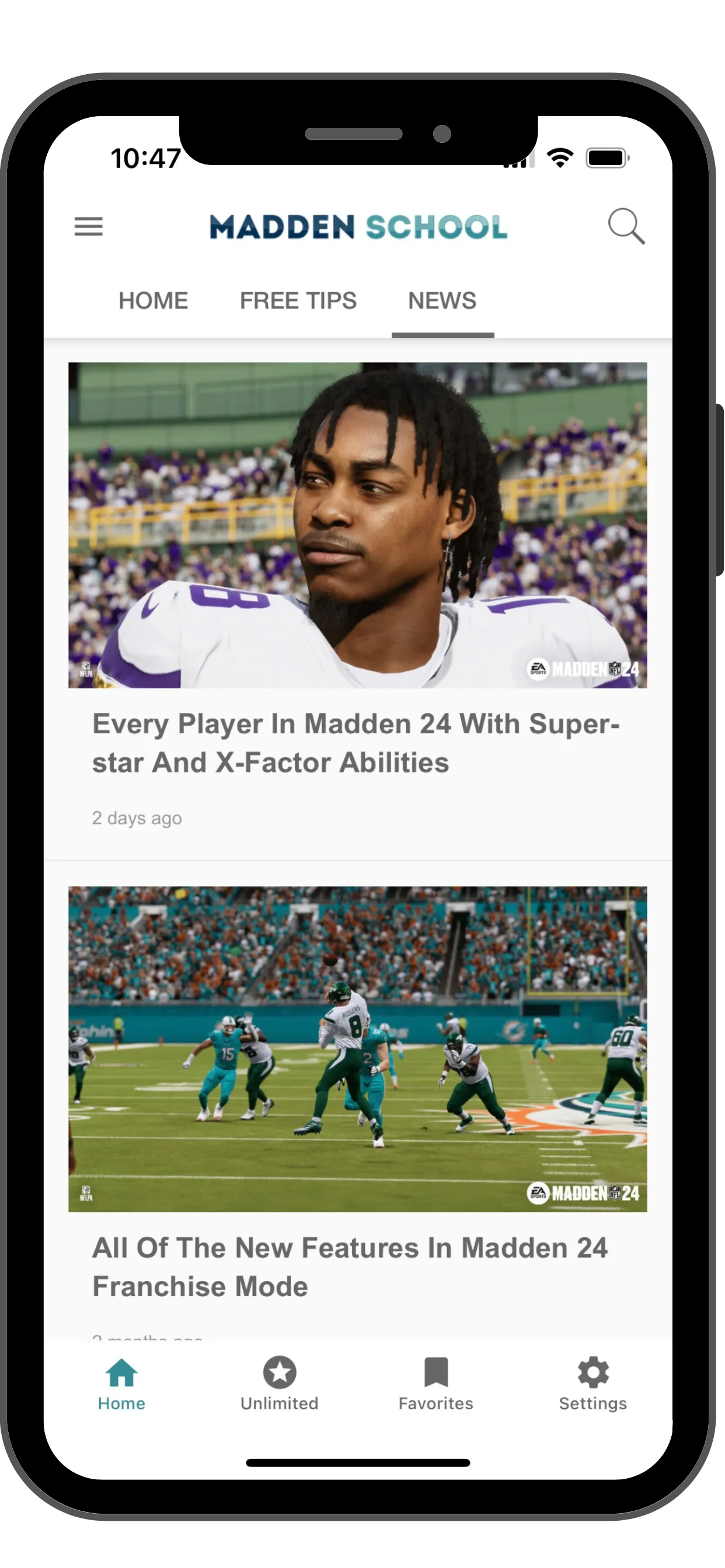 Madden School | Indus Appstore | Screenshot