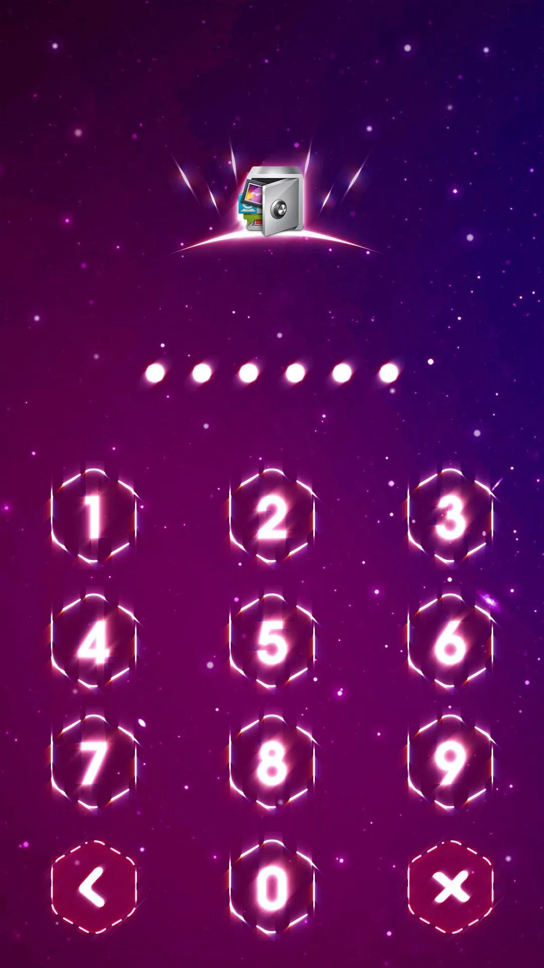 AppLock LiveTheme Dazzle light | Indus Appstore | Screenshot