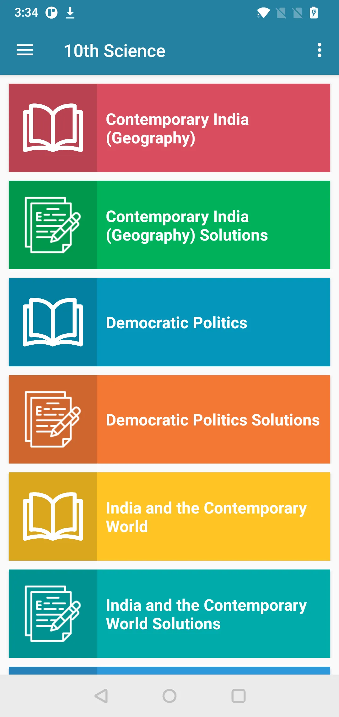 Social Science Class 10 CBSE | Indus Appstore | Screenshot