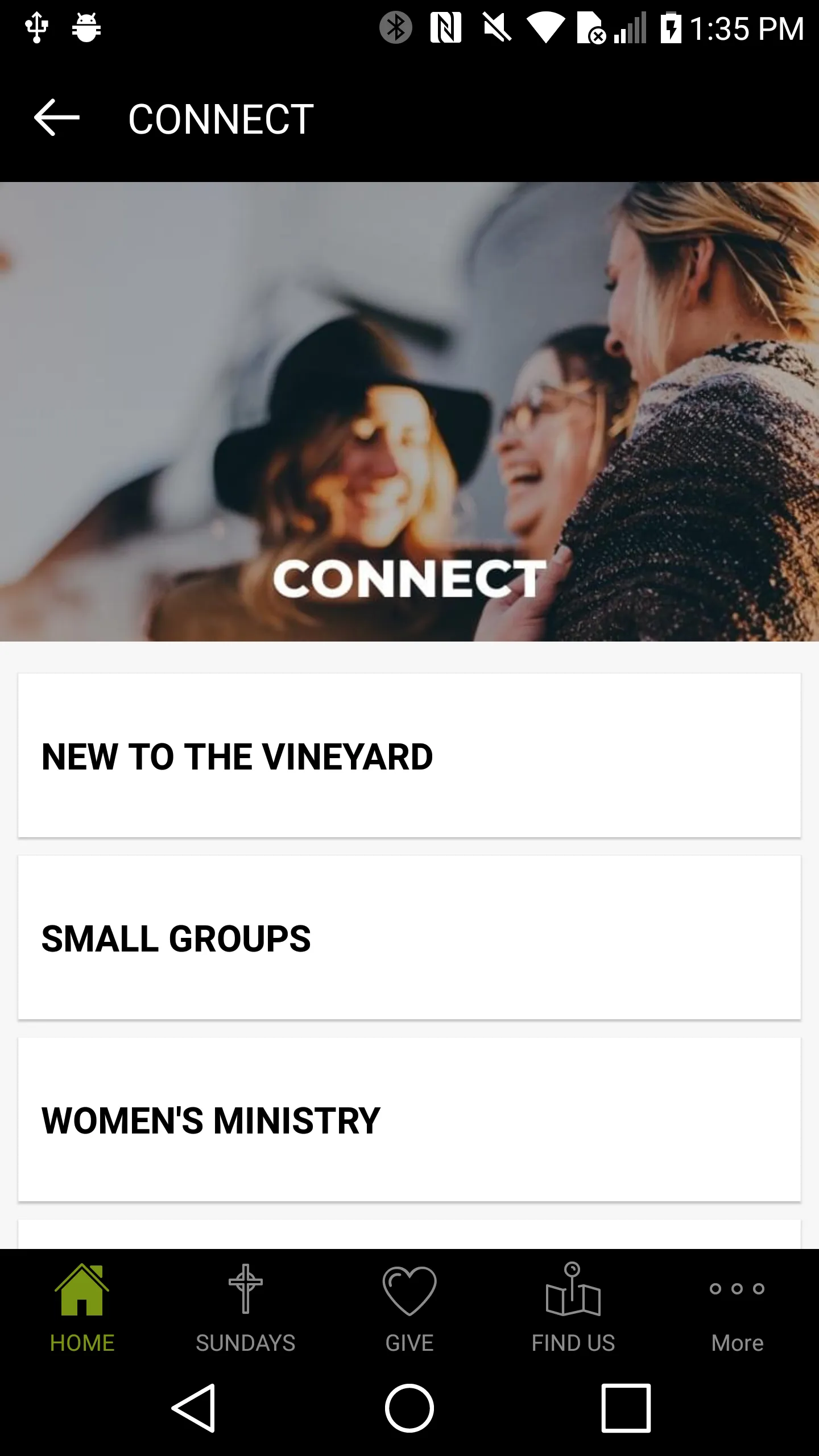 Northwoods Vineyard Church | Indus Appstore | Screenshot