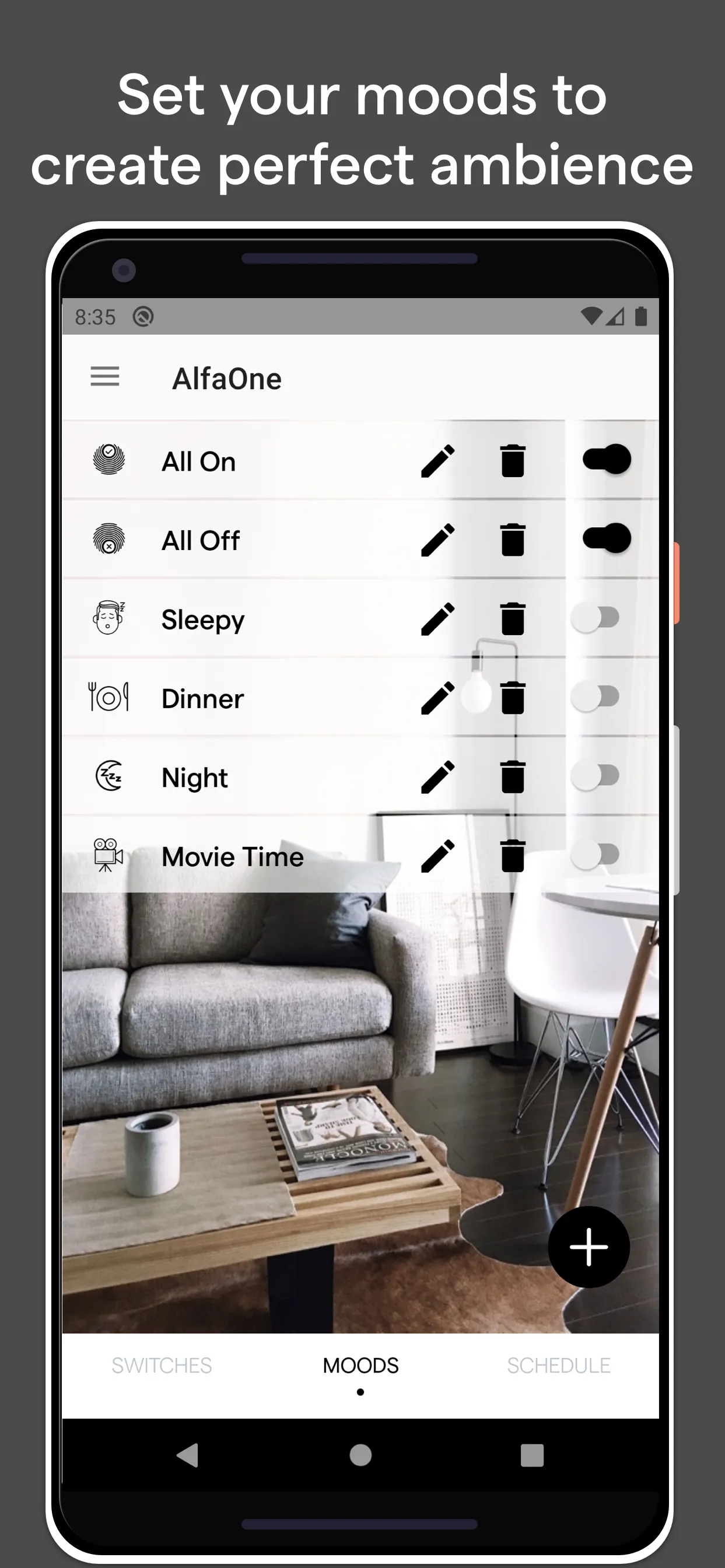 AlfaOne Home Automation | Indus Appstore | Screenshot