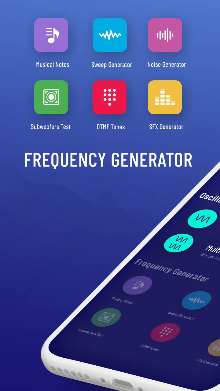 Frequency Sound Generator | Indus Appstore | Screenshot